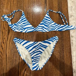 Triangl Swimsuit “Maia - Zebra Splash”